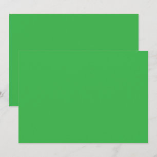 Convite um fundo verde com borda branca