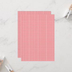Convite um fundo vermelho e branco com um padrão