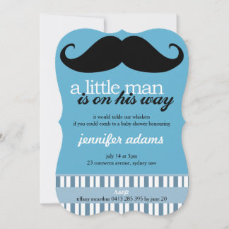 Convite Um Homem Pequeno Está A Caminho