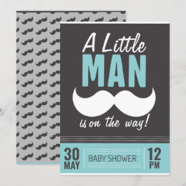 Convite Um homenzinho está a caminho