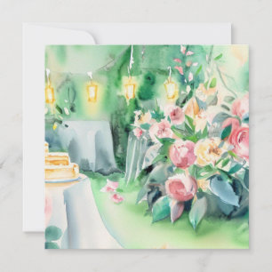 Convite Um Jardim Encantado: Tea Soiree, Um Chá de fraldas