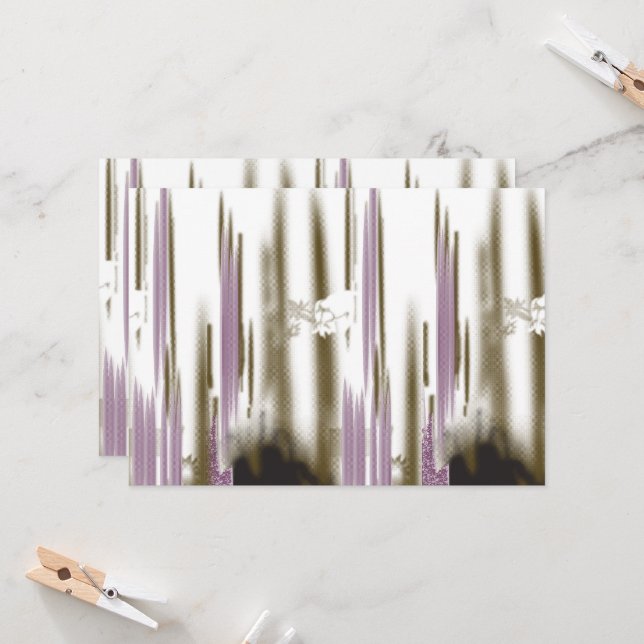 Convite Um lago pristino aninhado entre as montanhas com c (Frente/Verso In Situ)