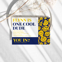 Um Legal cara feliz primeiro aniversário