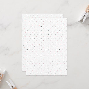 Convite Um motif floral azul e rosa marcante contrastou co
