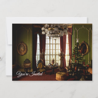 Convite Um Natal Vitoriano - "Você é Convidado"