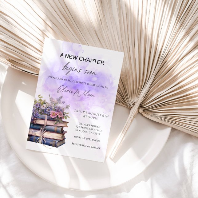 Convite Um Novo Capítulo Começa Em Breve - Noiva Elegante  (Criador carregado)