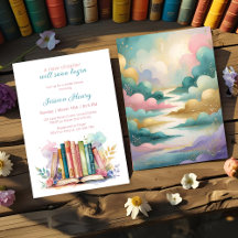 Um Novo Capítulo Livro de Aquarela Chuveiro de Noi