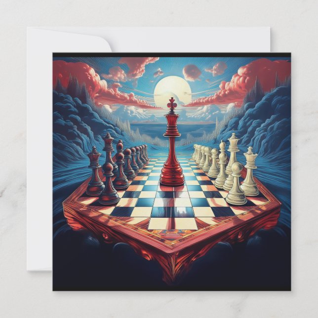 Convite Um Novo Conceito Sobre O Jogo Do Xadrez (Frente)