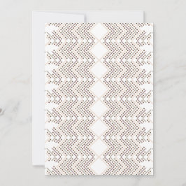 Convite Um padrão geométrico de repetição com formas de di