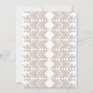 Convite Um padrão geométrico de repetição com formas de di