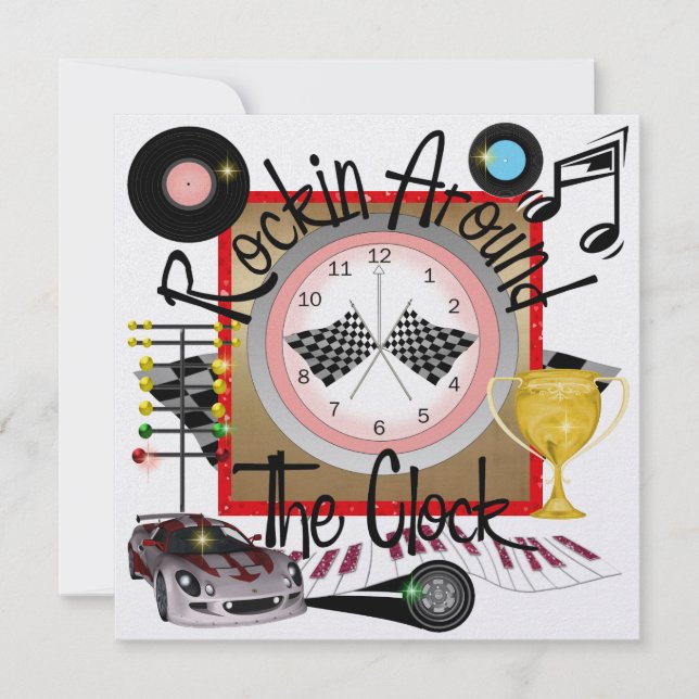 Convite Um Partido da Corrida Royally - SRF (Frente)