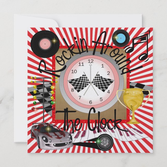 Convite Um Partido da Corrida Royally - SRF (Frente)