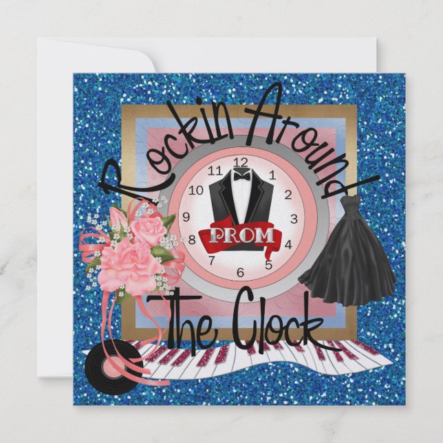 Convite Um Partido Real do BAILE DE FORMATURA - SRF (Frente)