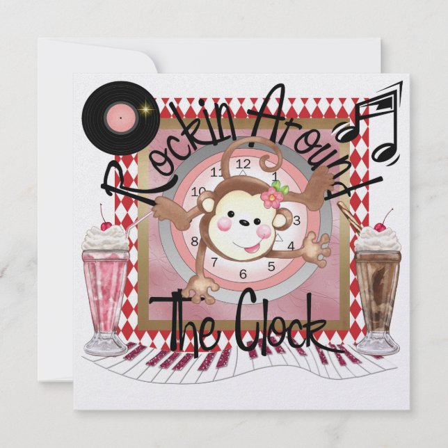 Convite Um Partido Royally Rockin' - SRF (Frente)