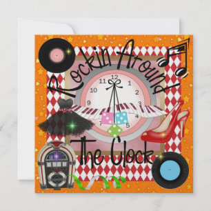 Convite Um Partido Royally Rockin' - SRF