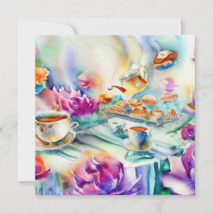 Convite Um Partido Tea Encantado: Duna, Um Chá de fraldas