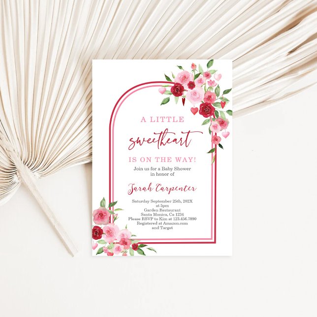 Convite Um Pequeno Chá de fraldas (Criador carregado)