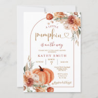 Um Pequeno Chá de fraldas De Flor Do Arco De Bomba