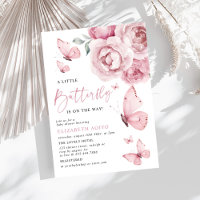 Um pequeno Chá de fraldas de Rosas Flóridas Rosa-B