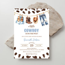 Um Pequeno Cowboy Churrasco de Rodeio Selvagem no 