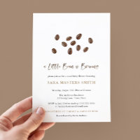 Um Pequeno Feijão Está Preparando um Chá de Bebê d