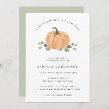 Um Pequeno Pumpkin está a caminho Cair d'água