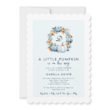 Um Pequeno Pumpkin No Seu Caminho Chá de fraldas