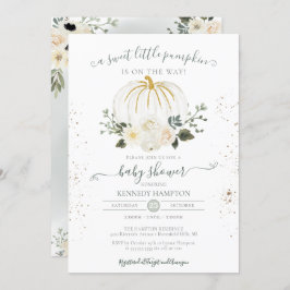 Convite Um Pequeno Sexo Da Bomba Chá de fraldas Neutro