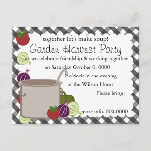 Convite Um pote da sopa