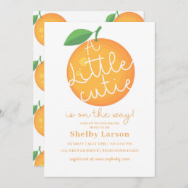 Convite Um Pouco Cutil, Chá de fraldas, Neutro De Gênero,