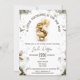 Convite Um pouco de Duckling está no caminho neutro com o 