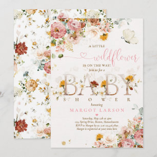 Convite Um Pouco De Flor Selvagem Está A Caminho Do Chá 