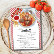 Um Pouco De Meatball Está No Caminho Do Chá de fra