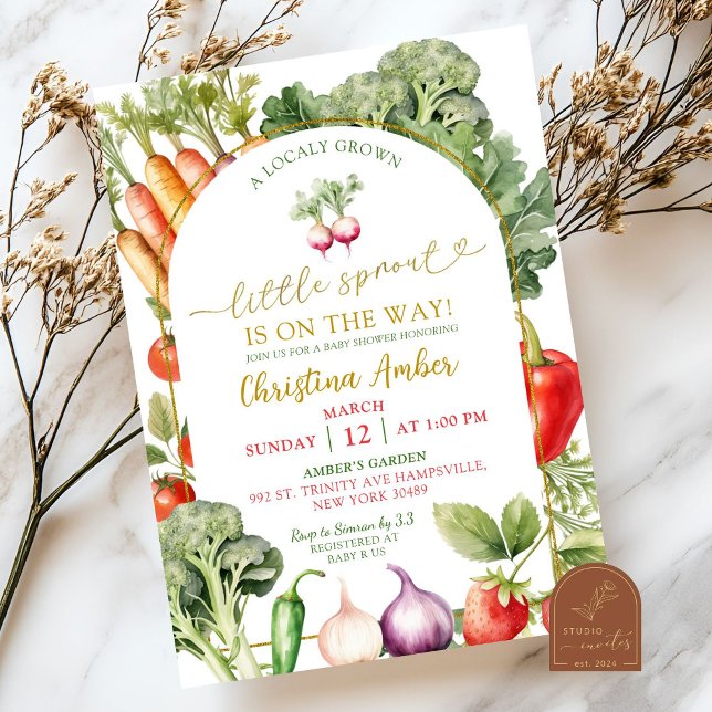 Convite Um Pouco De Projeção Está A Caminho Do Chá de fral (Criador carregado)