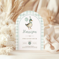 Um primeiro aniversario de Balão de Duque Sortudo 