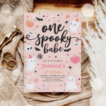 Um primeiro aniversario Fantasma de Bebê Cute no D