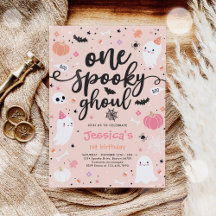 Um primeiro aniversario fantasma de Ghoul Cute Hal