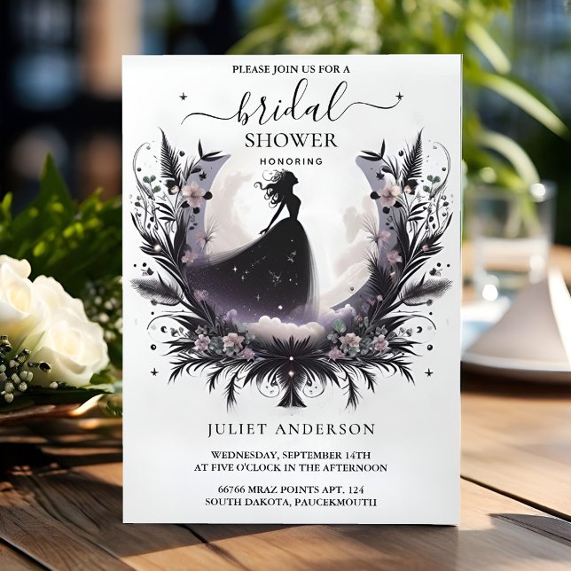 Convite Um Sonho Místico Estrelas Místicas Chá de panela L (Criador carregado)