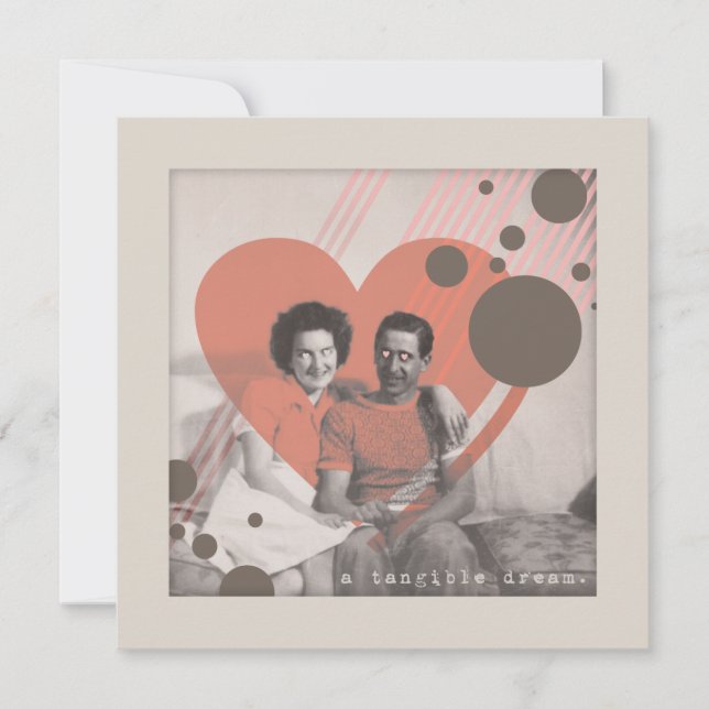 Convite um sonho tangível (Frente)