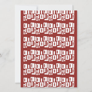 Convite Um tapete vermelho com padrão texturizado é espalh