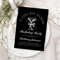 Um Tini Bit Antigo Martini Aniversário