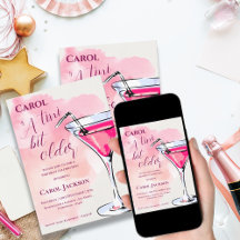 Um Tini Bit Pink Martini Cocktail Mais Antigo