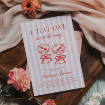 Um Tini Está A Caminho Do Chá de fraldas