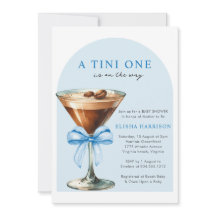 Um Tini está no caminho do Chá de fraldas