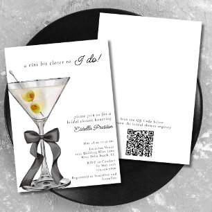 Convite Um Tini Pouco Mais Perto do Código QR da Festa de