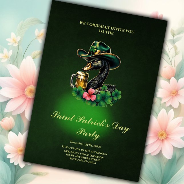 Convite Um toque da Irlanda (Criador carregado)