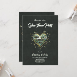 Convite Um toque de elegância: Feliz Dia das Mães.