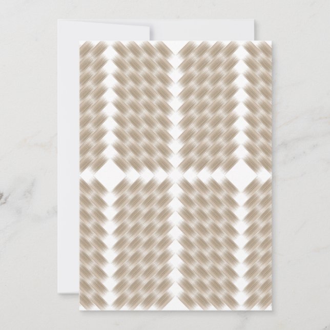 Convite Um triângulo equilátero branco centrado numa planí (Frente)