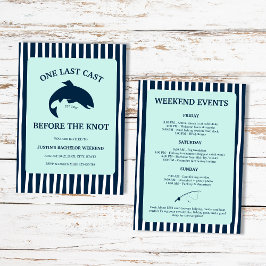 Convite Um Último Itinerário de Fim de Semana de Solteiro 