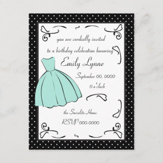 Convite Um Vestido Escrito